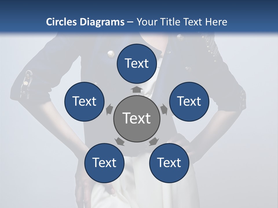 Femininity Black Woman PowerPoint Template