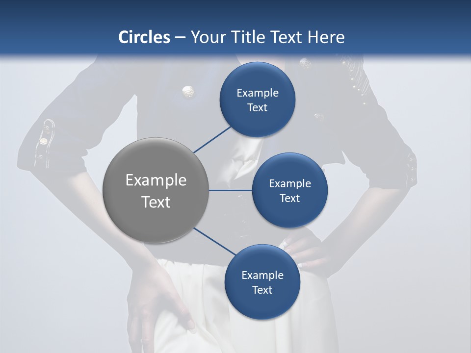 Femininity Black Woman PowerPoint Template