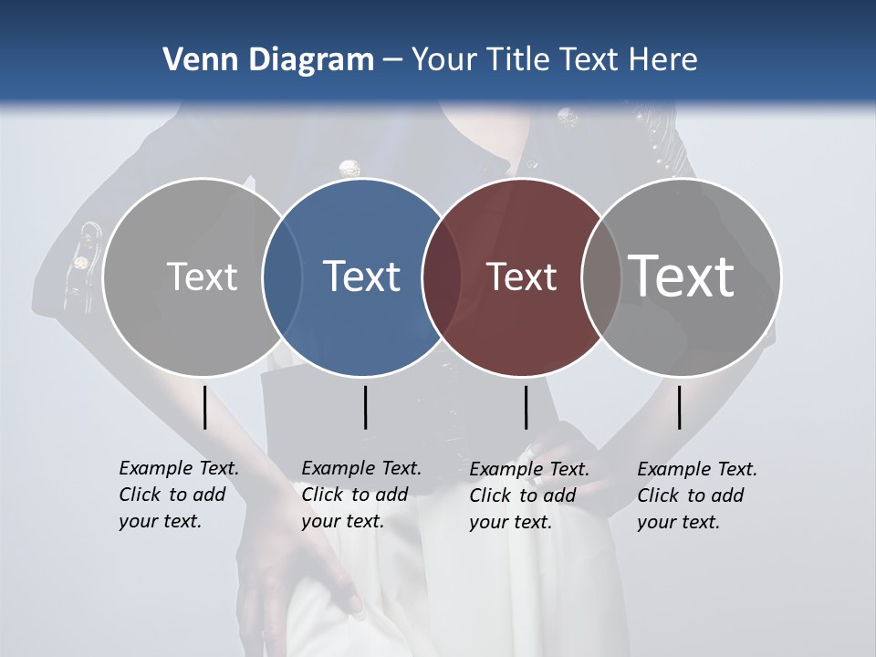 Femininity Black Woman PowerPoint Template