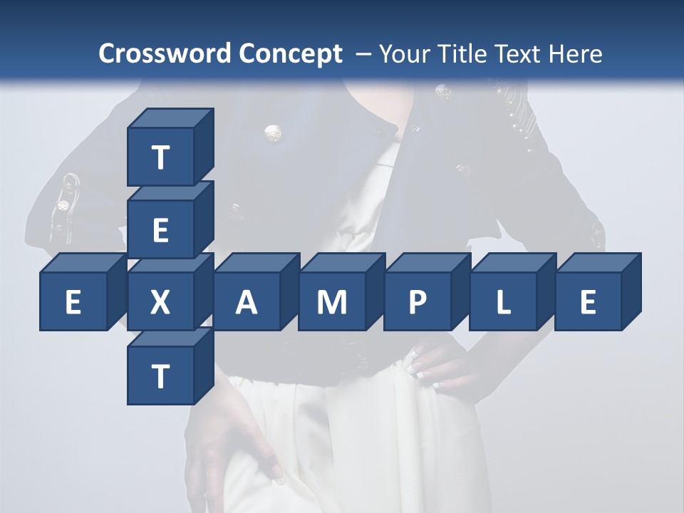 Femininity Black Woman PowerPoint Template