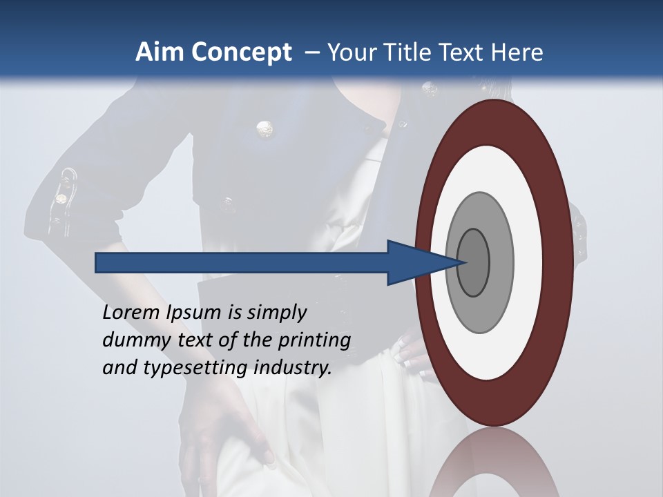 Femininity Black Woman PowerPoint Template