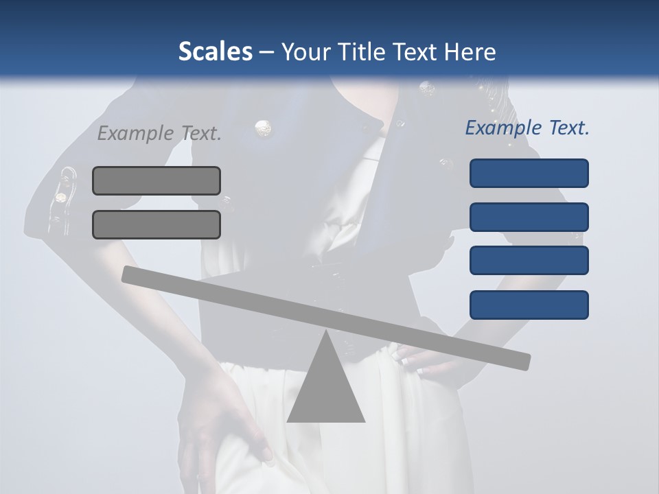 Femininity Black Woman PowerPoint Template