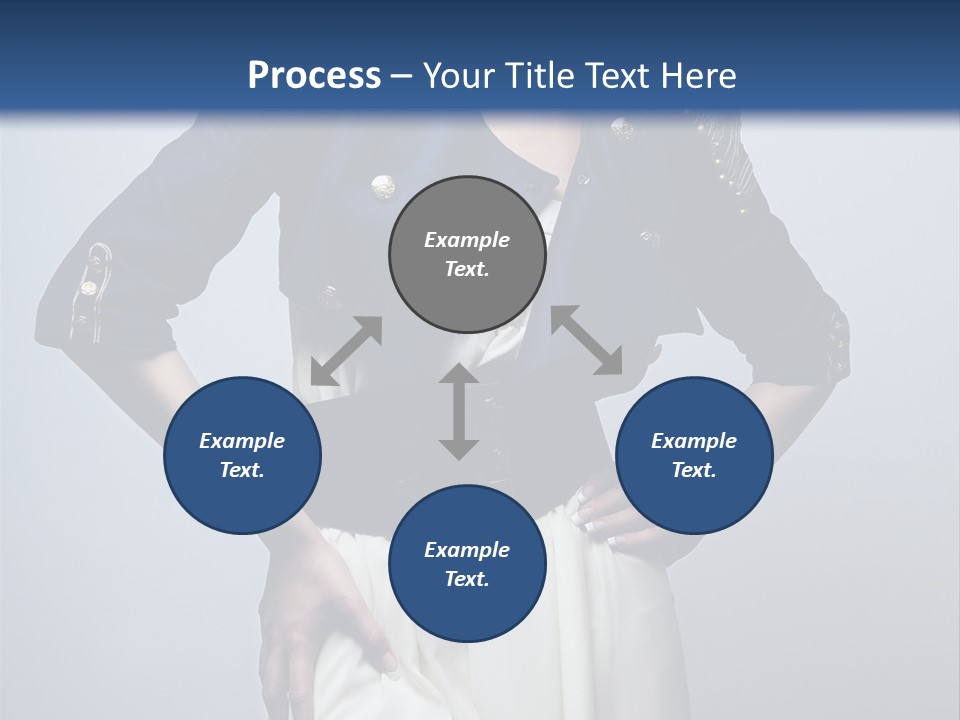 Femininity Black Woman PowerPoint Template