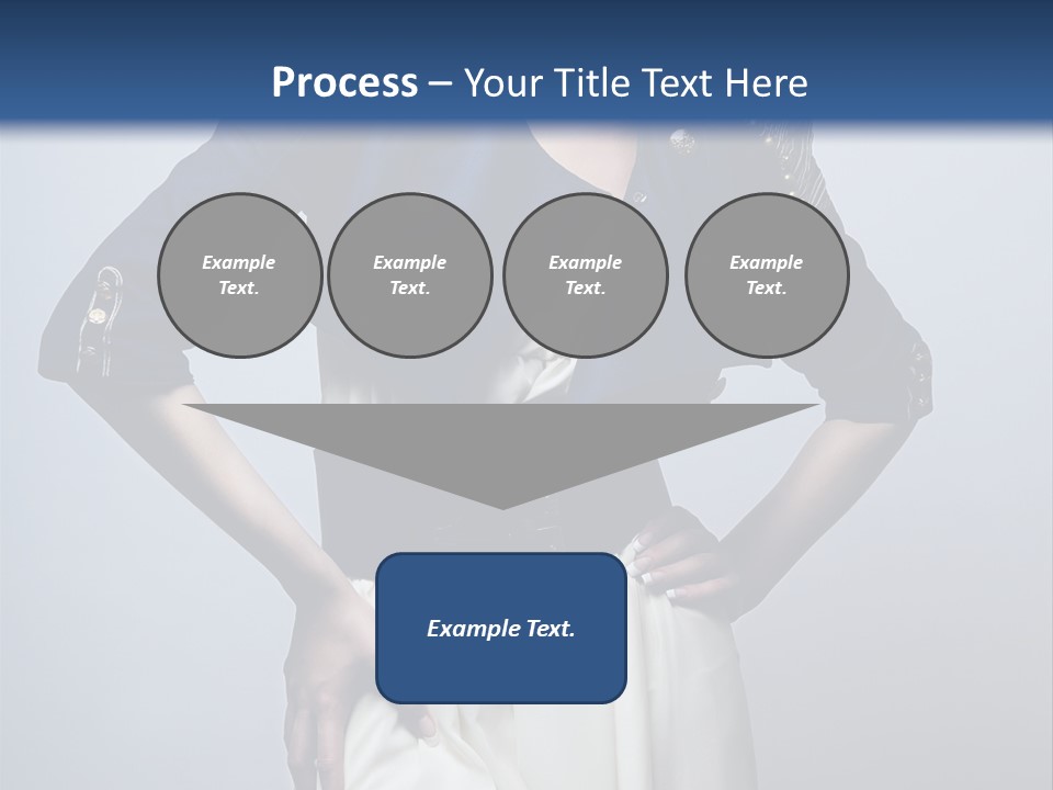 Femininity Black Woman PowerPoint Template