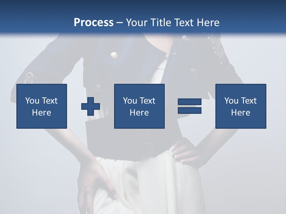 Femininity Black Woman PowerPoint Template