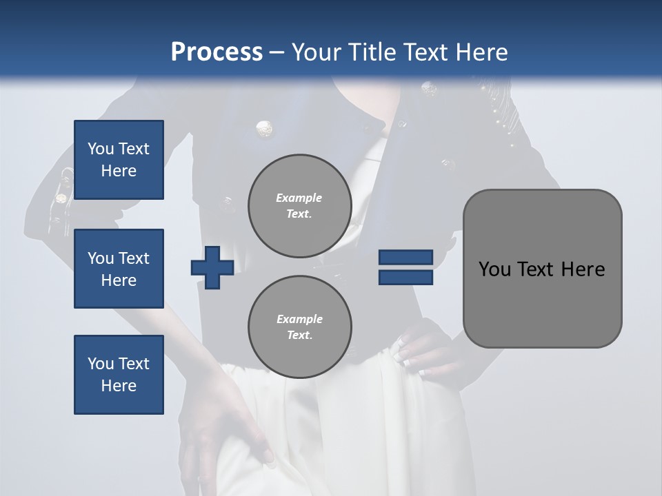 Femininity Black Woman PowerPoint Template