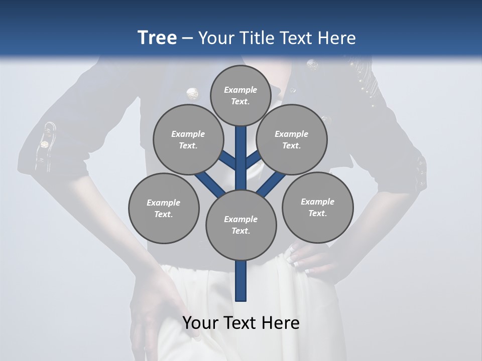 Femininity Black Woman PowerPoint Template