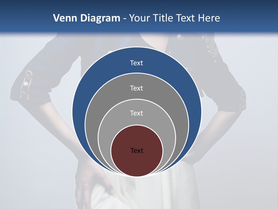 Femininity Black Woman PowerPoint Template