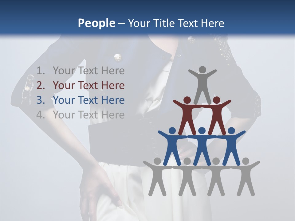 Femininity Black Woman PowerPoint Template