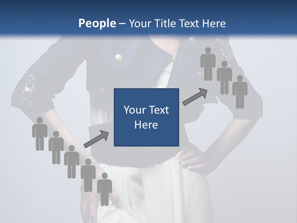 Femininity Black Woman PowerPoint Template