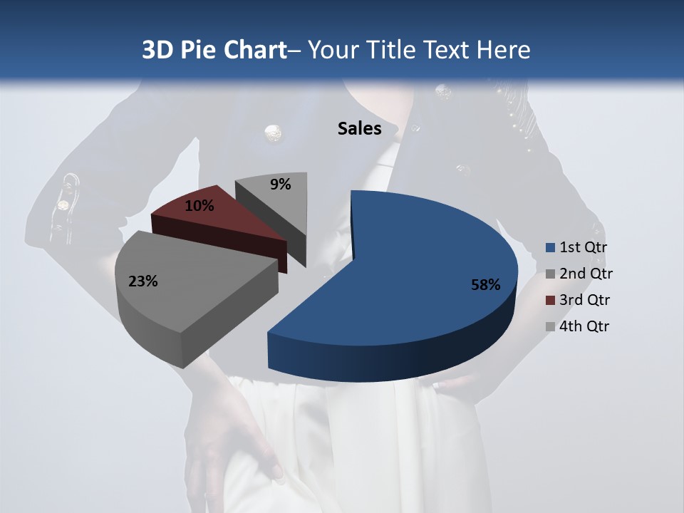 Femininity Black Woman PowerPoint Template