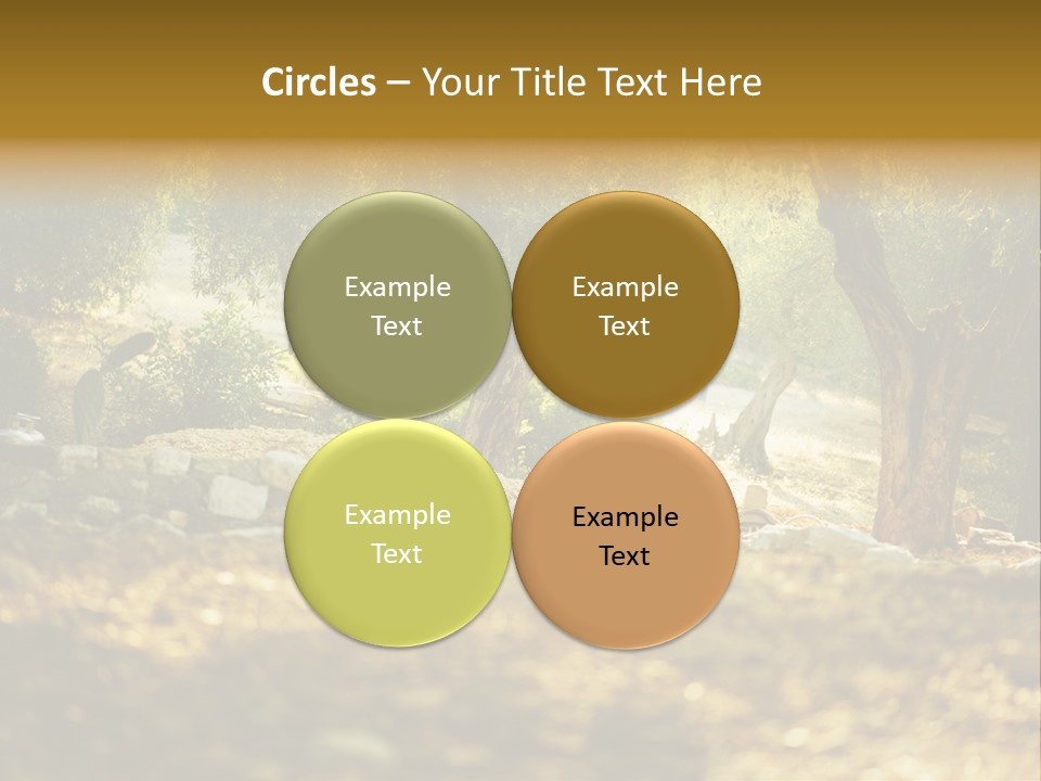 Evening Greece Tone PowerPoint Template