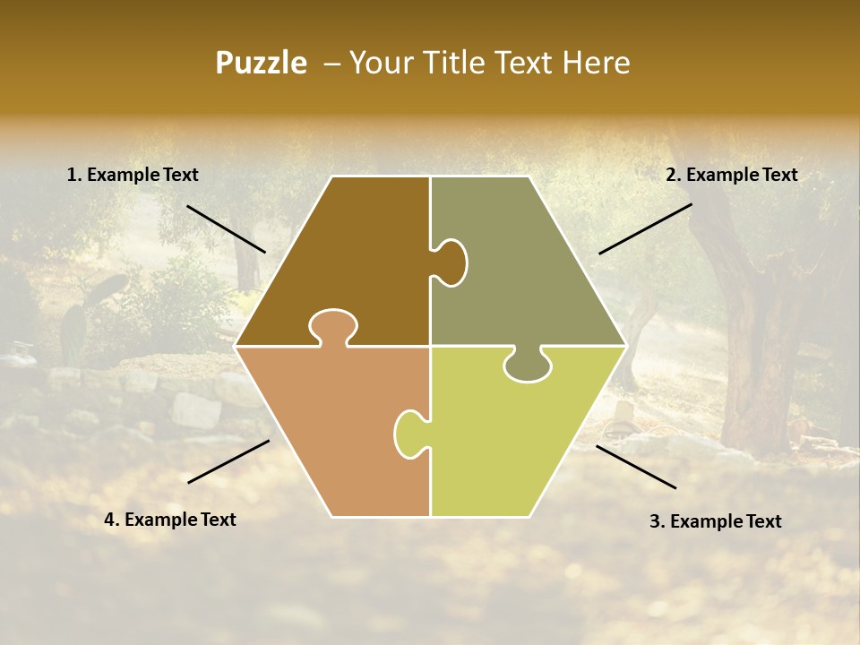 Evening Greece Tone PowerPoint Template