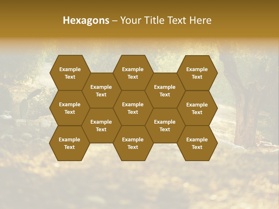 Evening Greece Tone PowerPoint Template