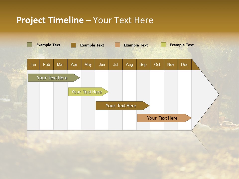 Evening Greece Tone PowerPoint Template
