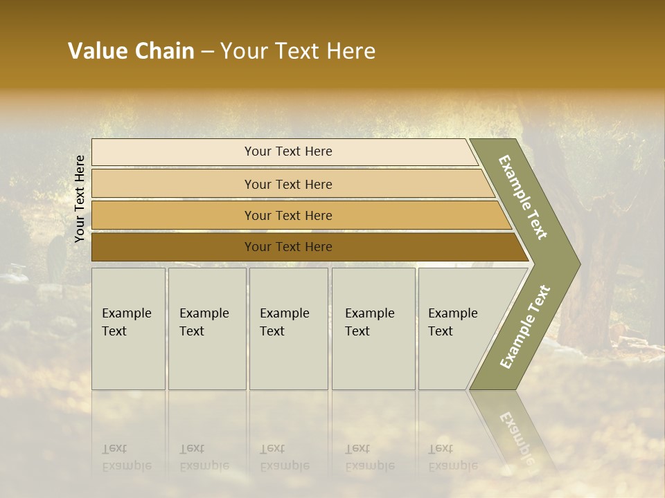 Evening Greece Tone PowerPoint Template