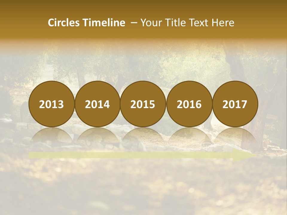 Evening Greece Tone PowerPoint Template