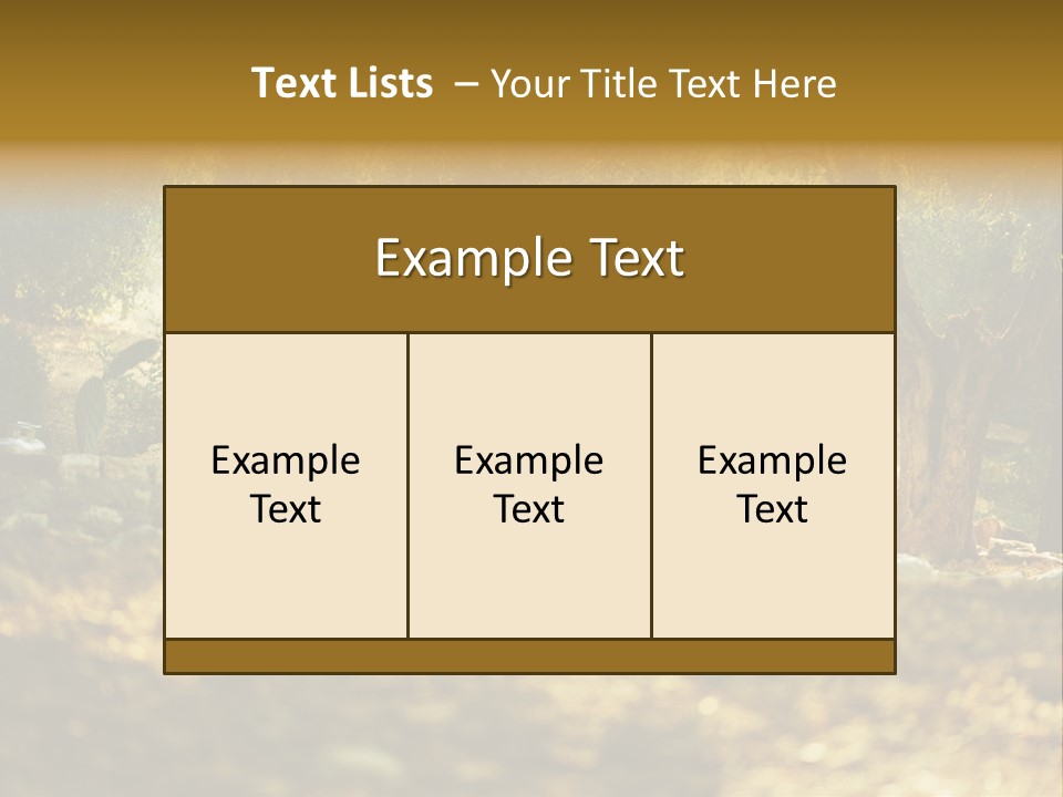 Evening Greece Tone PowerPoint Template