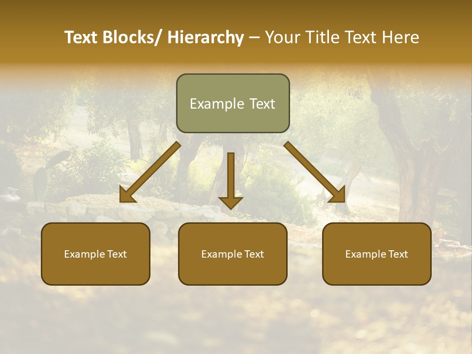 Evening Greece Tone PowerPoint Template