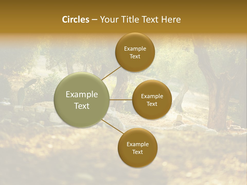 Evening Greece Tone PowerPoint Template