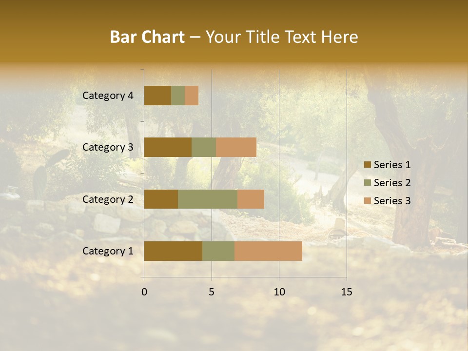 Evening Greece Tone PowerPoint Template