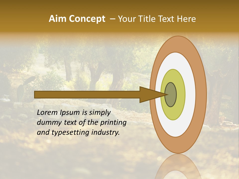 Evening Greece Tone PowerPoint Template