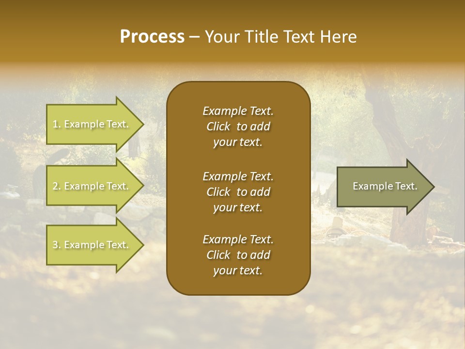 Evening Greece Tone PowerPoint Template