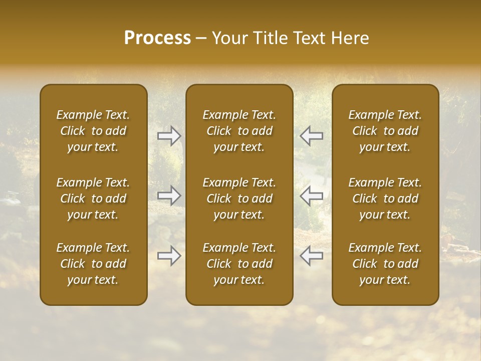 Evening Greece Tone PowerPoint Template