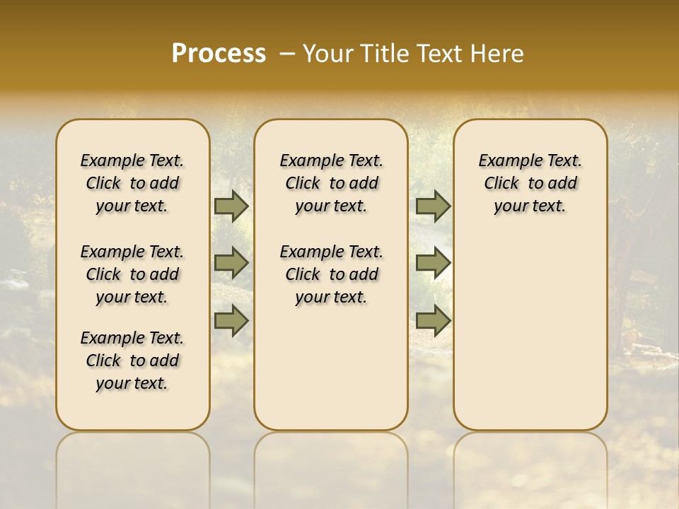 Evening Greece Tone PowerPoint Template