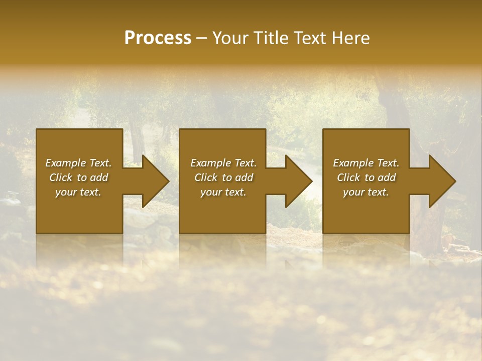 Evening Greece Tone PowerPoint Template
