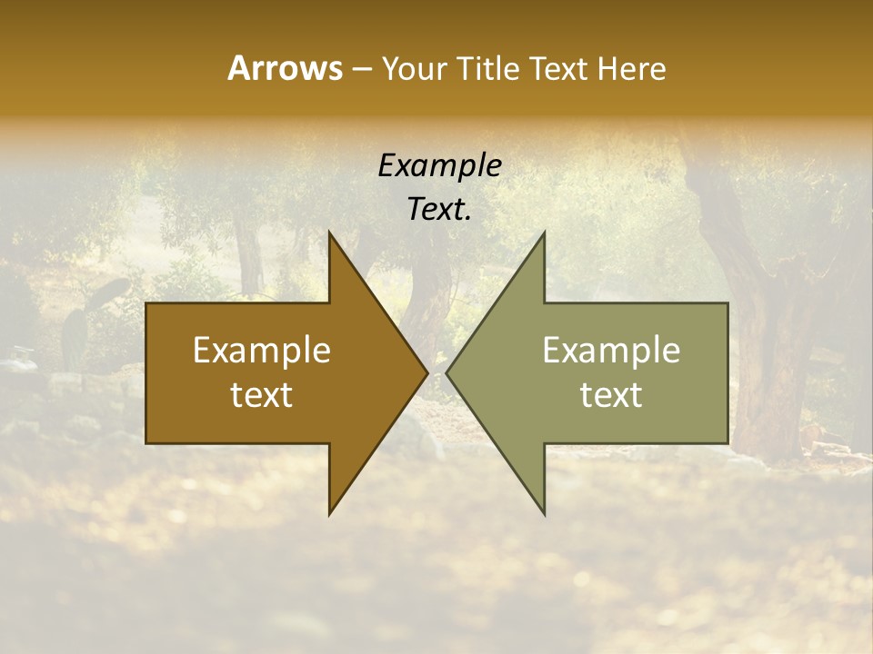 Evening Greece Tone PowerPoint Template