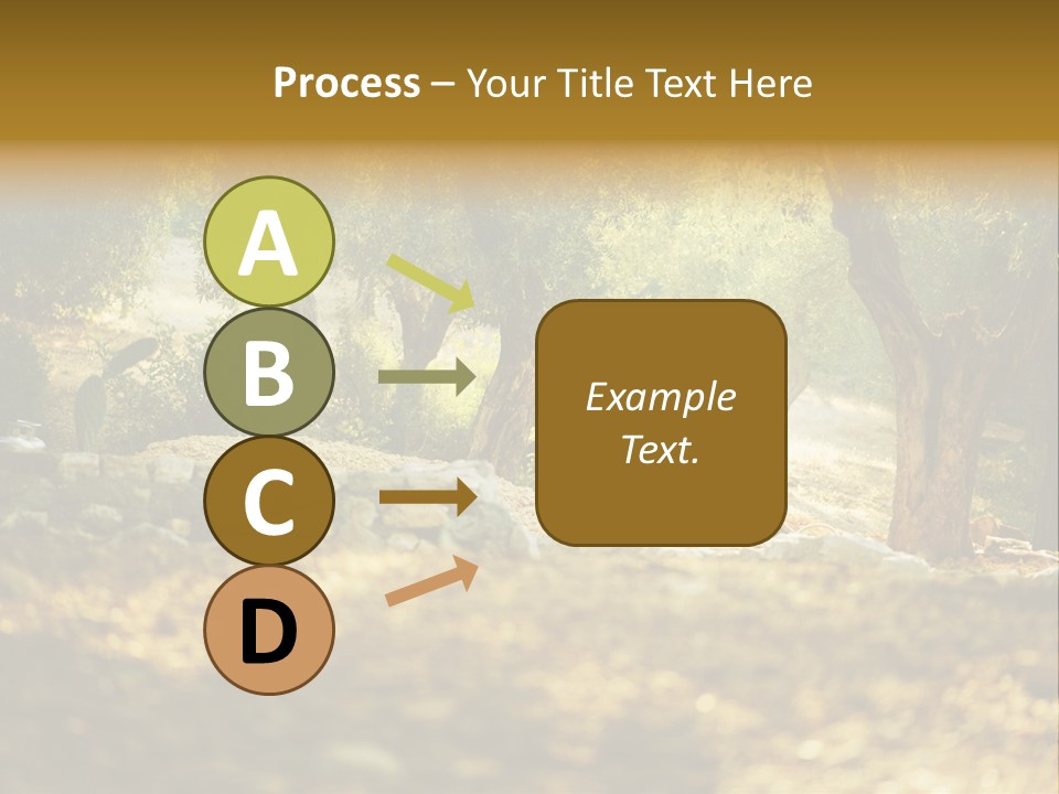 Evening Greece Tone PowerPoint Template