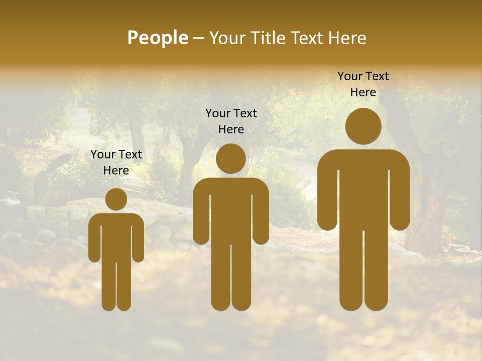 Evening Greece Tone PowerPoint Template