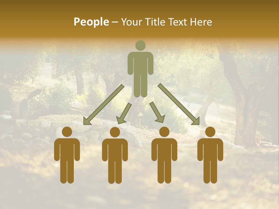 Evening Greece Tone PowerPoint Template