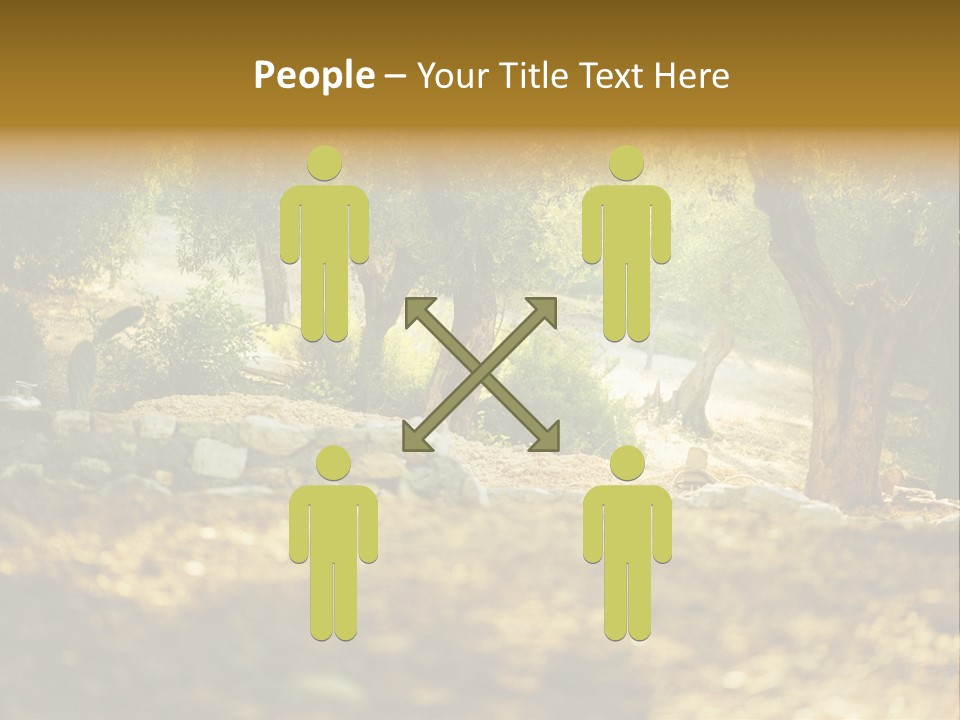 Evening Greece Tone PowerPoint Template