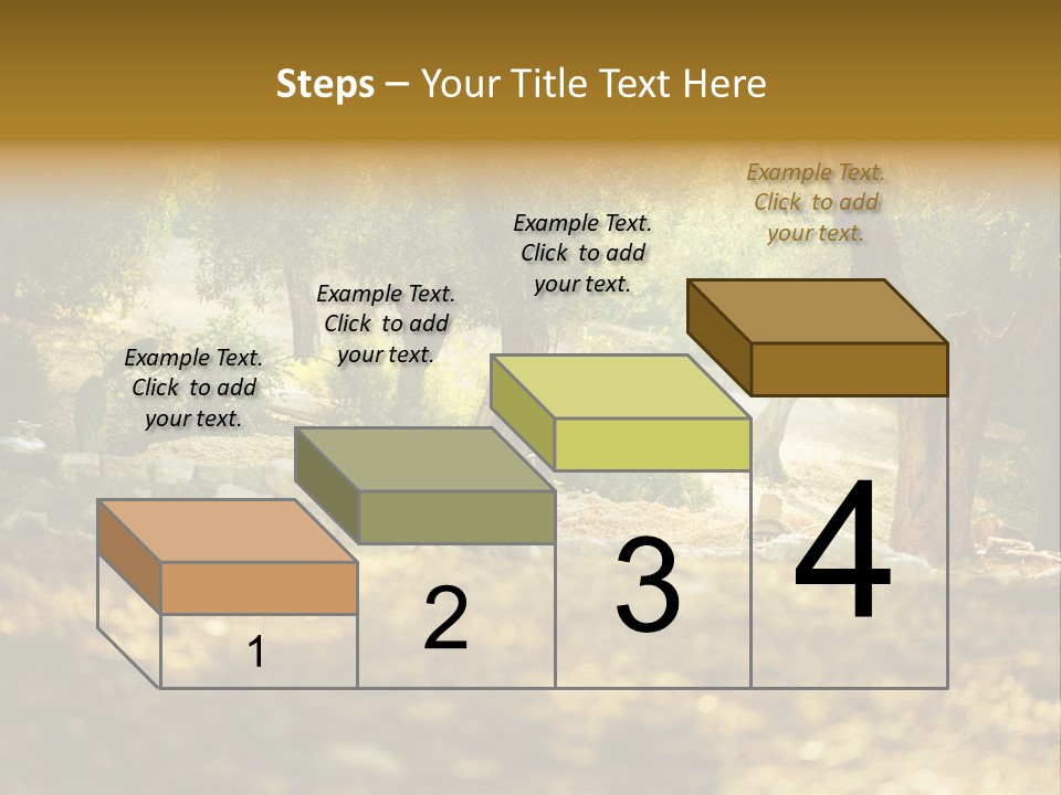 Evening Greece Tone PowerPoint Template