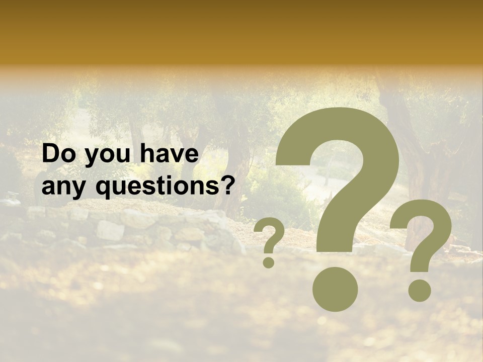 Evening Greece Tone PowerPoint Template