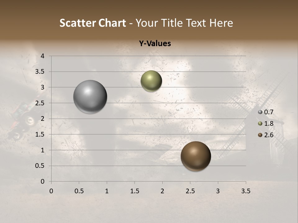 Danger Hurricane Nature PowerPoint Template