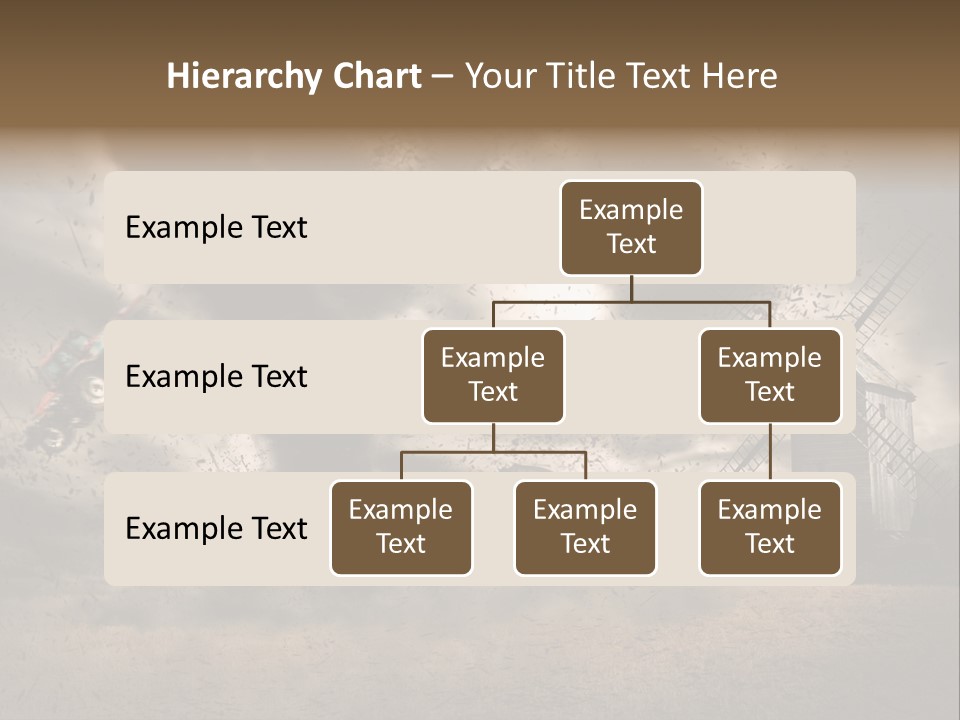 Danger Hurricane Nature PowerPoint Template