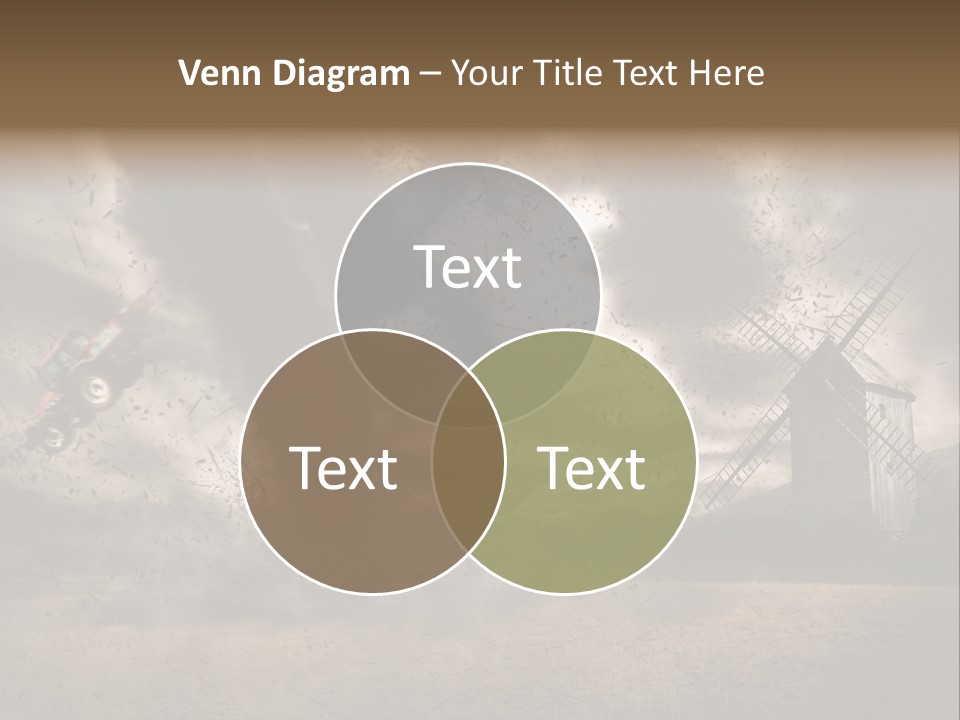 Danger Hurricane Nature PowerPoint Template