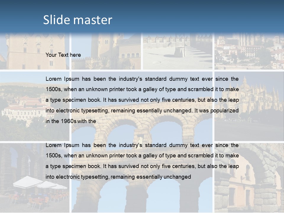 Roman Card Art PowerPoint Template