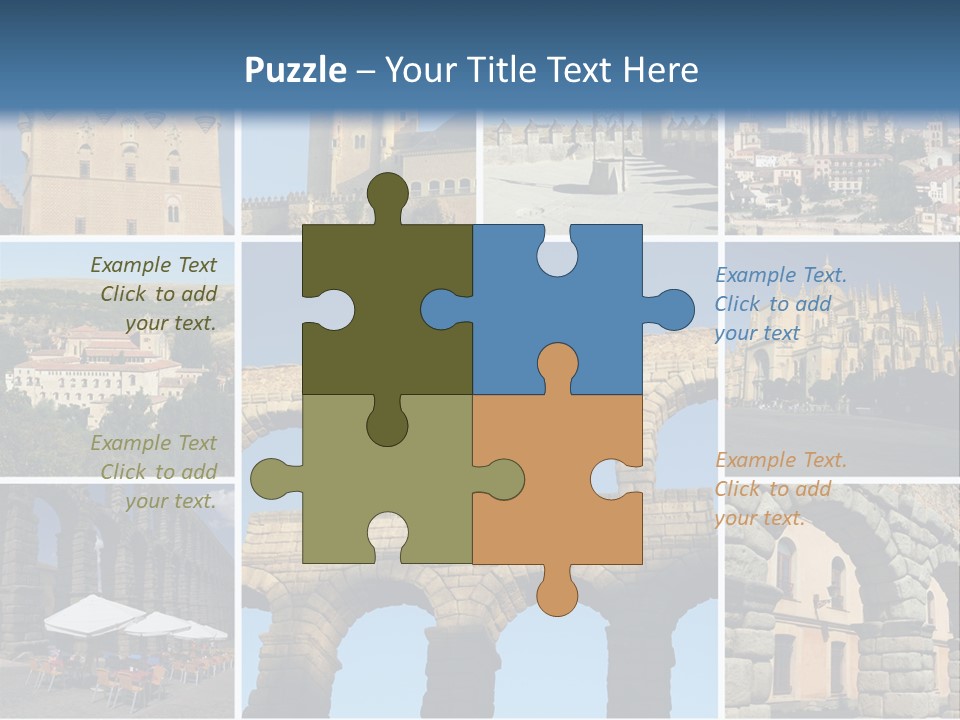 Roman Card Art PowerPoint Template