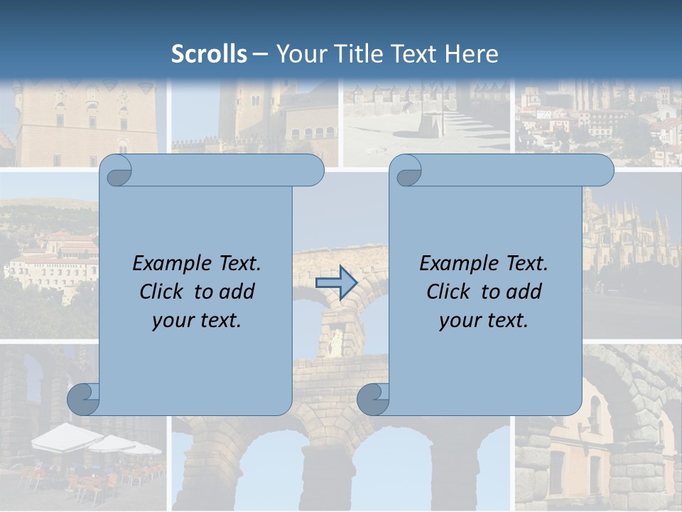 Roman Card Art PowerPoint Template