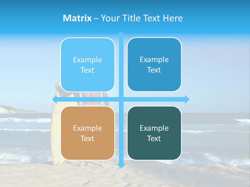 Sun Summer Tan PowerPoint Template