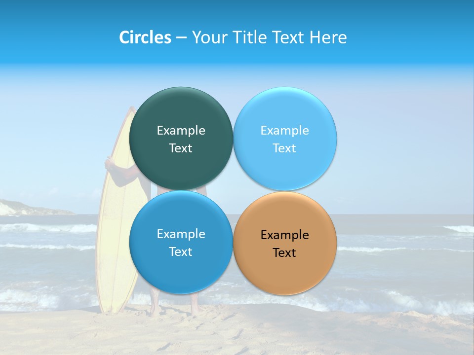 Sun Summer Tan PowerPoint Template