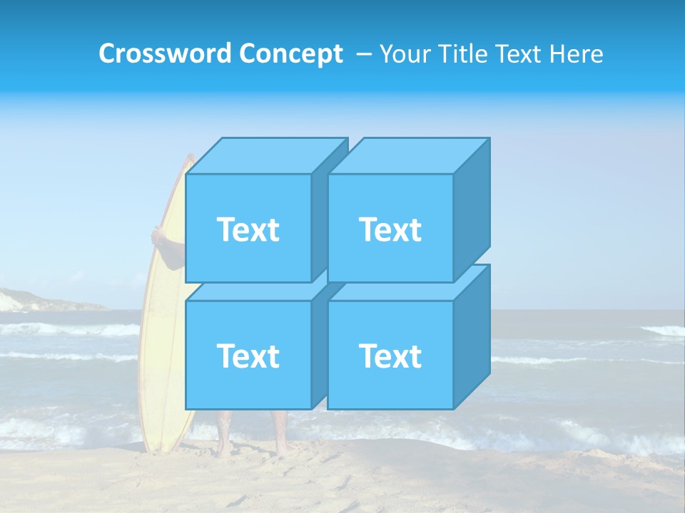 Sun Summer Tan PowerPoint Template