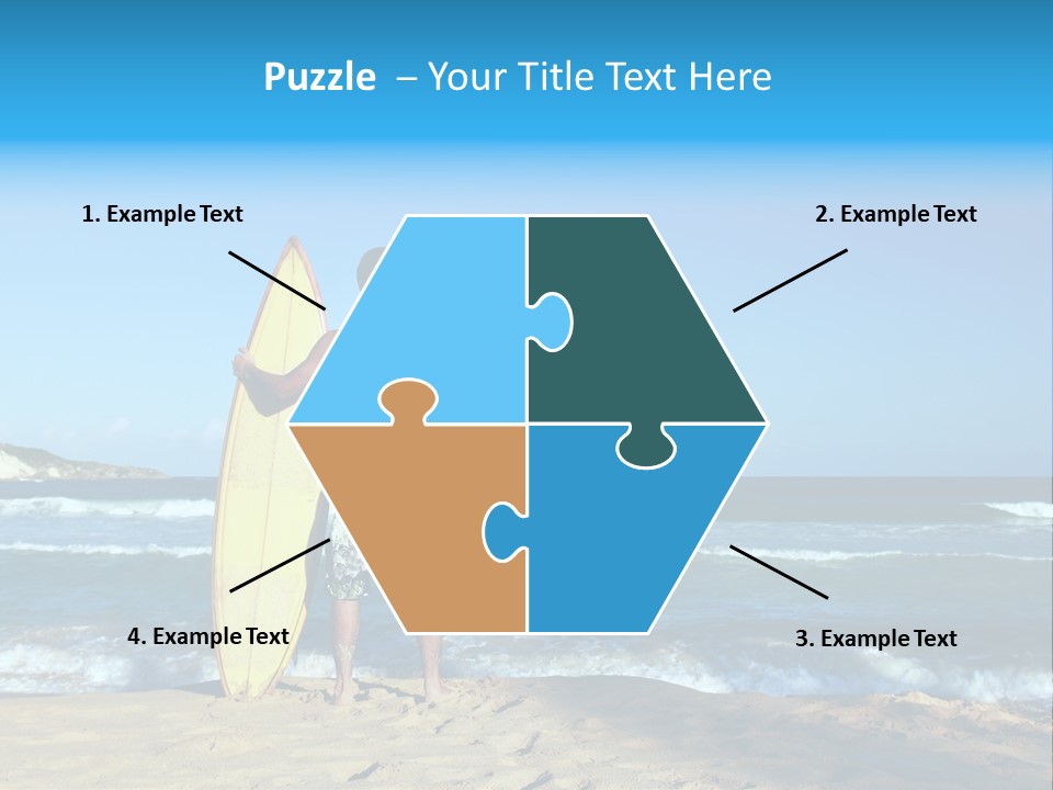 Sun Summer Tan PowerPoint Template