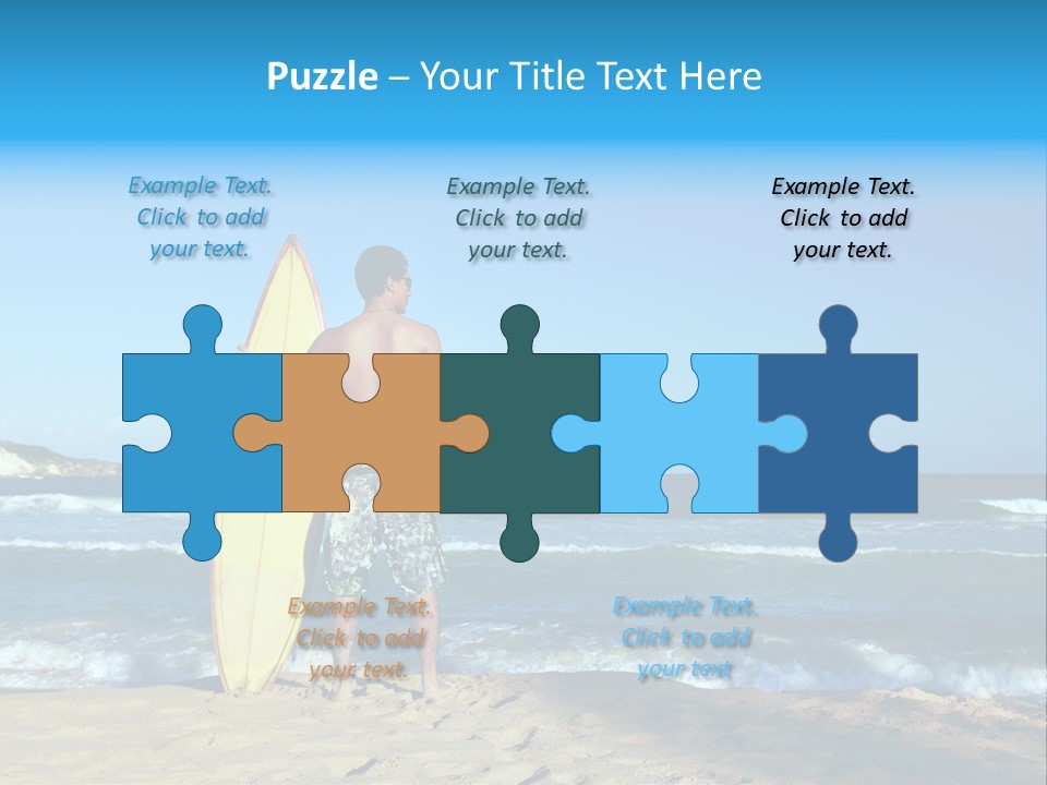 Sun Summer Tan PowerPoint Template