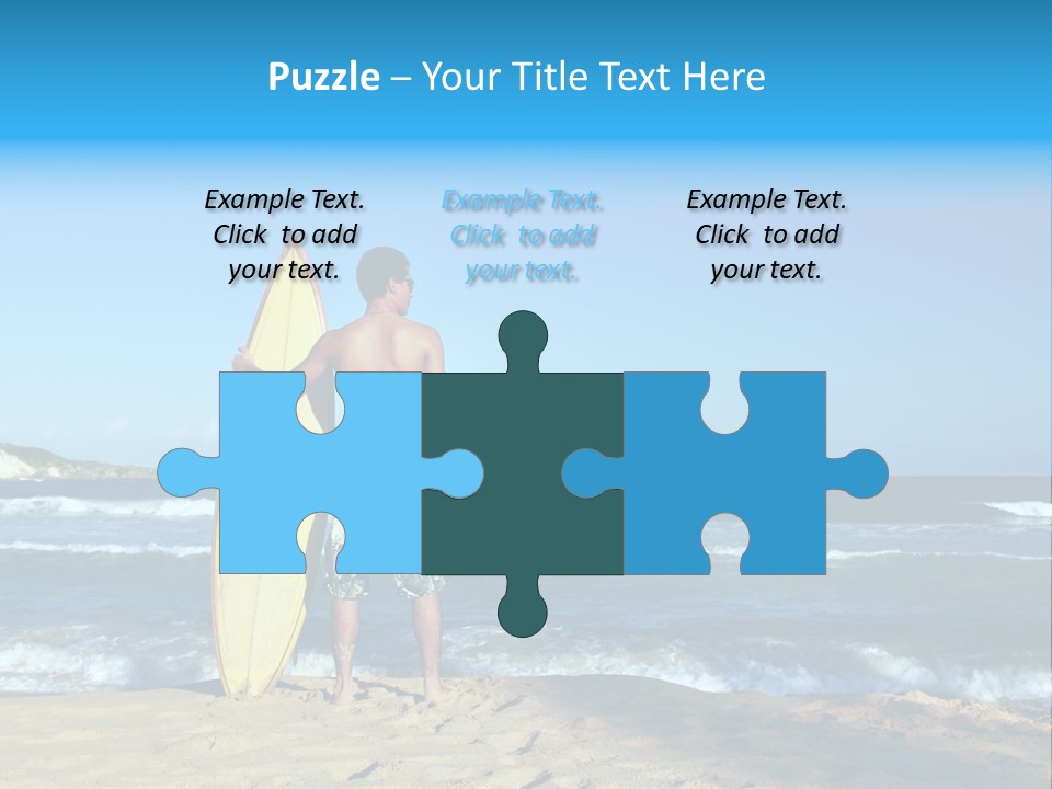 Sun Summer Tan PowerPoint Template