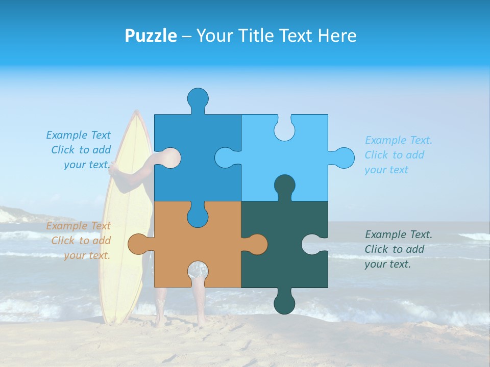 Sun Summer Tan PowerPoint Template